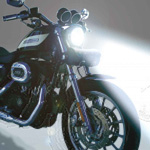 H-Dスポーツスター専用HIDキット【デュアルフォーカスH4 HI/LO】6500K MOTO