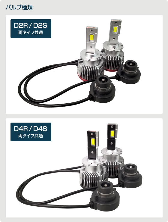 イージーエクスチェンジ LEDヘッドライト D2S/D2R/D4S/D4R 【D-2103/D-2104】デルタダイレクト DELTA DIRECT ステルスLEDバルブ S25 S WH D-1624 デルタダイレクト ヘッドライト・バルブ バイク 汎用
